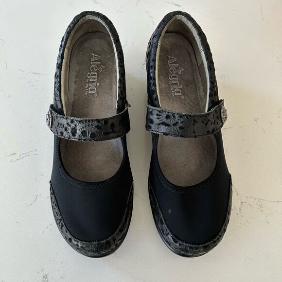 ALEGRIA Mary Janes maya tile me more shoes size 8.5 comfort whimsigoth fairy cor - Picture 2 of 8